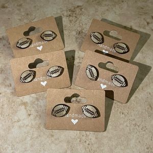 Football Earrings